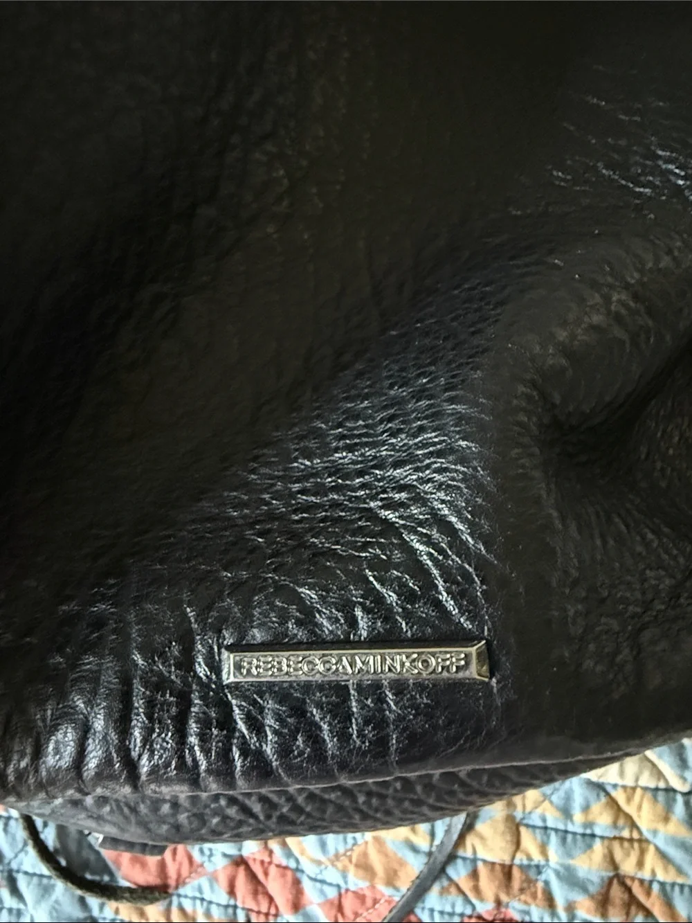 Rebecca Minkoff Black Leather Julian’s backpack